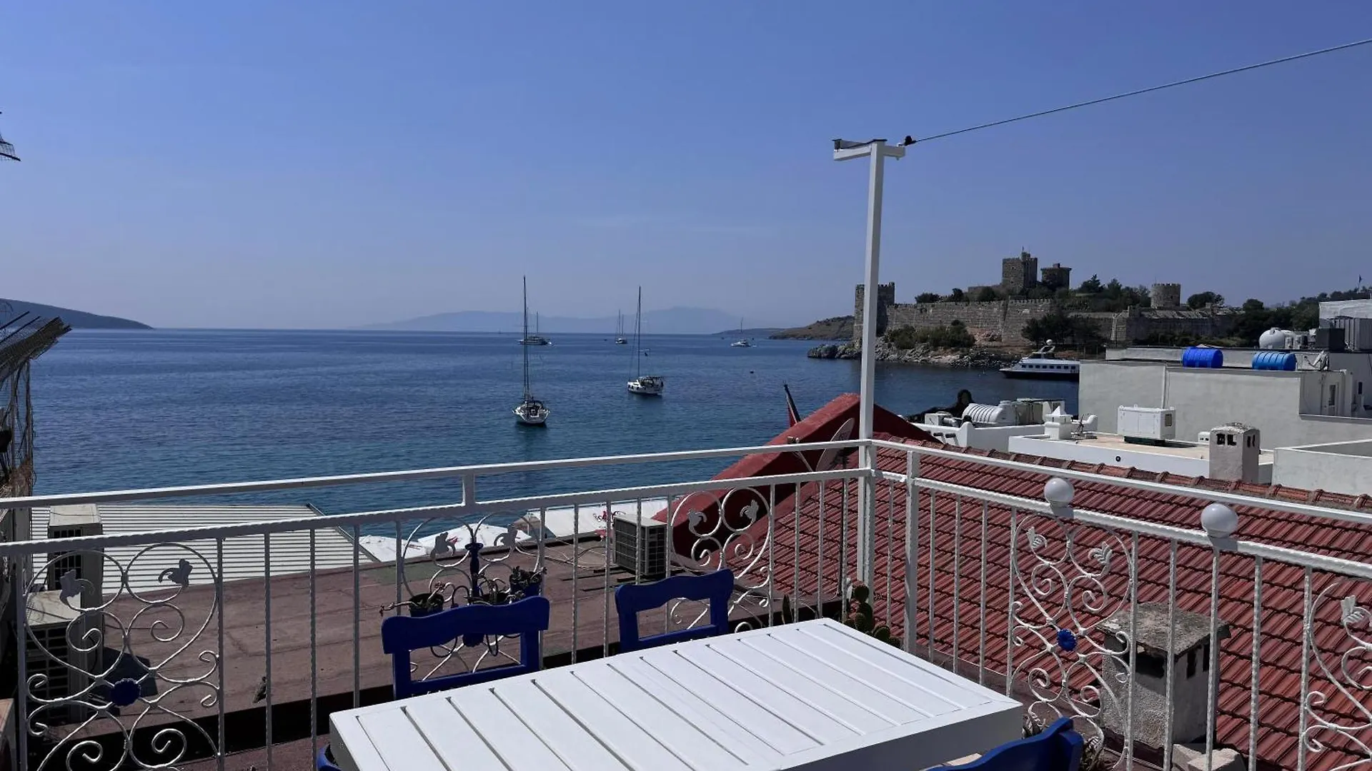 White And Blue Bodrum